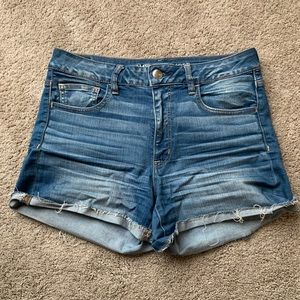 American Eagle Hi-Rise Denim Shorts